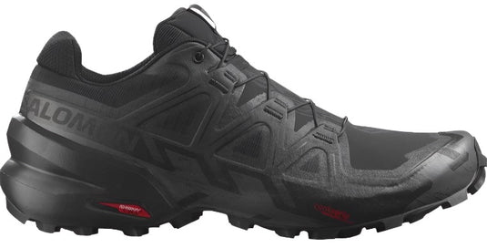 Salomon Men's Speedcross 6 Black Black Phantom - Gear West