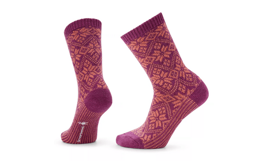 Smartwool Women's Everyday Traditional Snowflake Crew Socks - Gear West