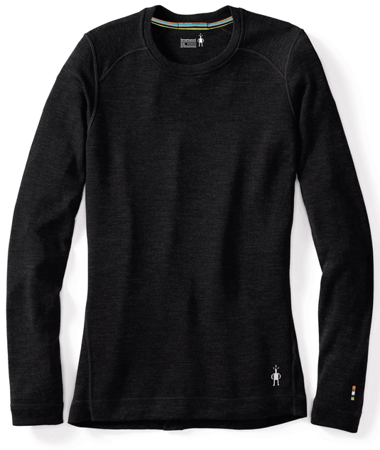 Women's merino 250 top base layer pattern crew
