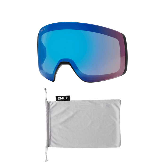 Load image into Gallery viewer, Smith 4D Mag Goggle in White Vapor with ChromaPop Everyday Rose Gold Mirror Lens - Gear West
