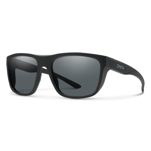 Smith Barra Matte Black with Polarized Gray Lens - Gear West