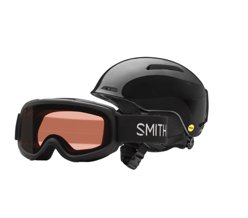Smith Glide Jr MIPS Helmet and Gambler Goggle Combo - Gear West