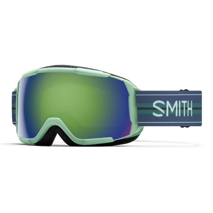 Load image into Gallery viewer, Smith Grom Youth Goggle in Bermuda Stripes with Green Sol-X Mirror Lens - Gear West
