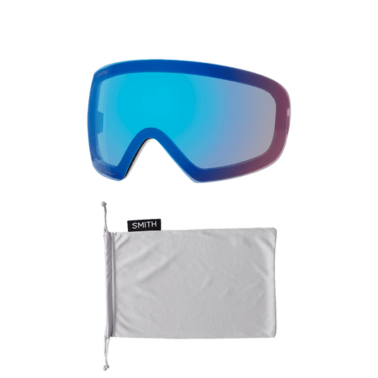 Smith I/O Mag S Goggle in White Shibori Dye with ChromaPop Everday Violet Mirror Lens - Gear West