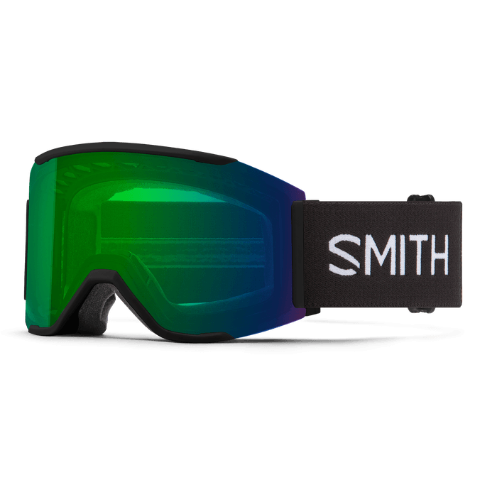 Load image into Gallery viewer, Smith Squad Mag Goggle in Black with ChromaPop Everyday Green Mirror Lens - Gear West
