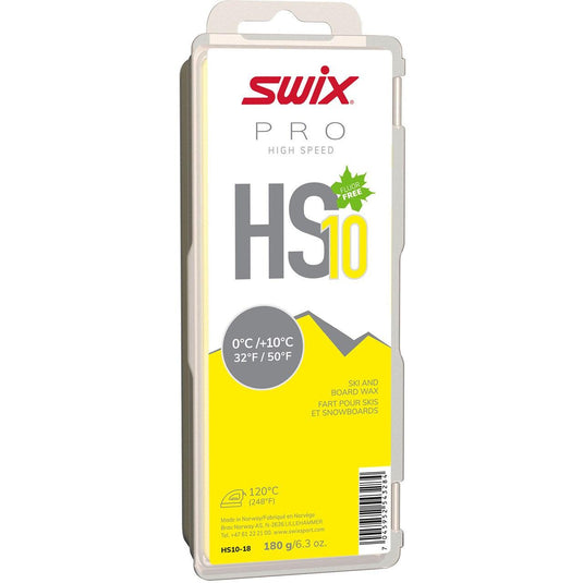 Swix HS10 Yellow 0Â°C/+10Â°C 180G - Gear West