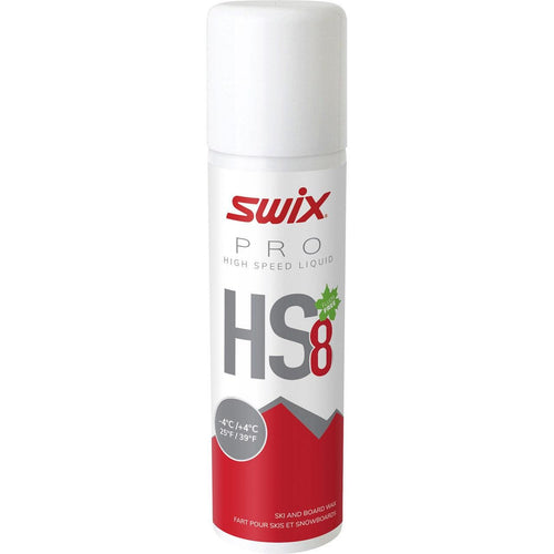 Swix HS8 Liquid Red -4°C/+4°C 125ml - Gear West