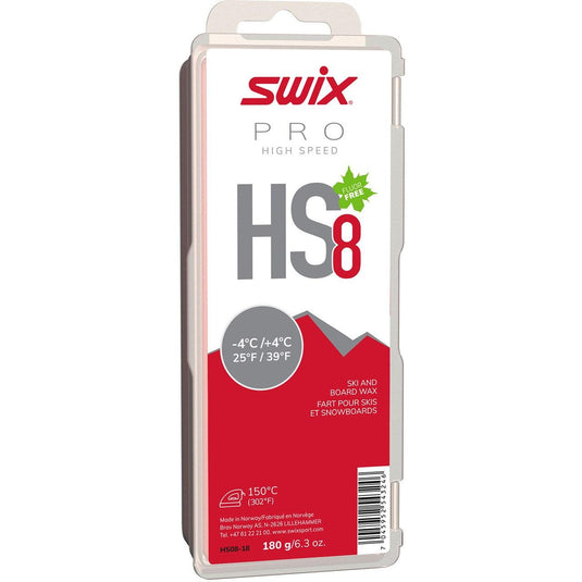 Swix HS8 Red, -4°C/+4°C, 180g - Gear West
