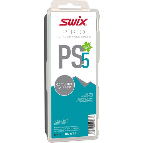 Swix PS5 Turquoise, -10°C/-18°C, 180G - Gear West