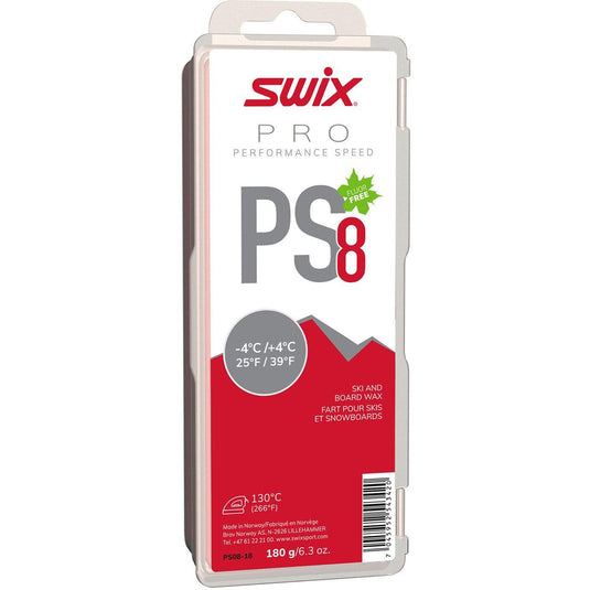 SWIX PS8 Red -4°C/+4°C 180g - Gear West