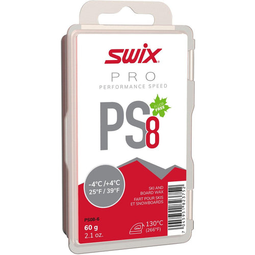 SWIX PS8 Red -4°C/+4°C 60g - Gear West