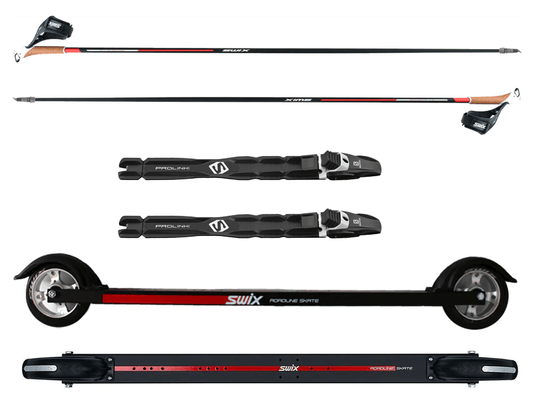 Swix Roadline Skate Rollerski Bundle - Gear West