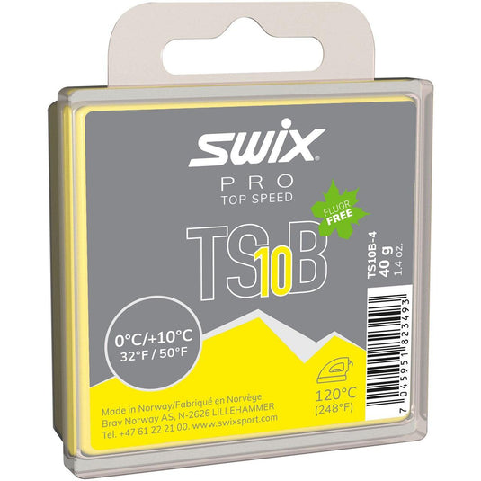 Swix TS10 Black, 0Â°C/+10Â°C, 40g - Gear West
