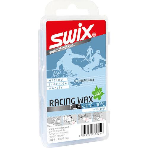 Swix UR6 Blue Bio Racing Wax 60g - Gear West