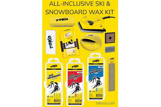 ToKo All-Inclusive Ski & Snowboard Wax Tuning Kit - Gear West