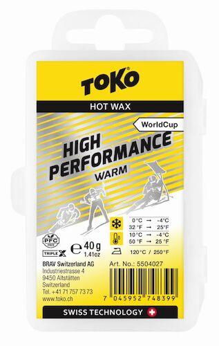 Toko WC High Performance Wax - Warm 40g - Gear West