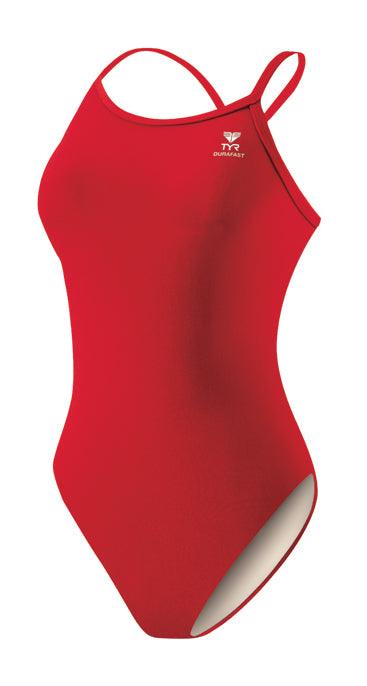 TYR Women's Durafast One Solid Diamondfit Swimsuit - Gear West