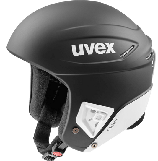 Uvex Race+ Race Helmet in Black/Silver Size 53-54cm - Gear West