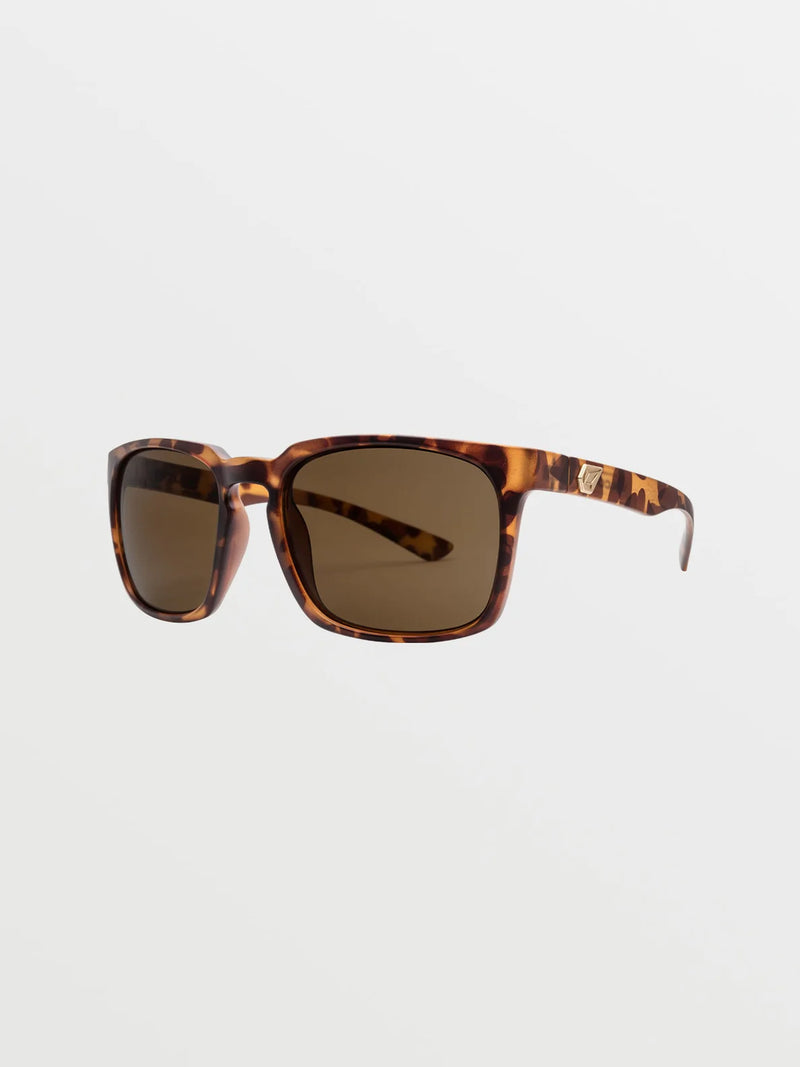 Load image into Gallery viewer, Volcom Alive Sunglasses Matte Tort/Bronze - Gear West
