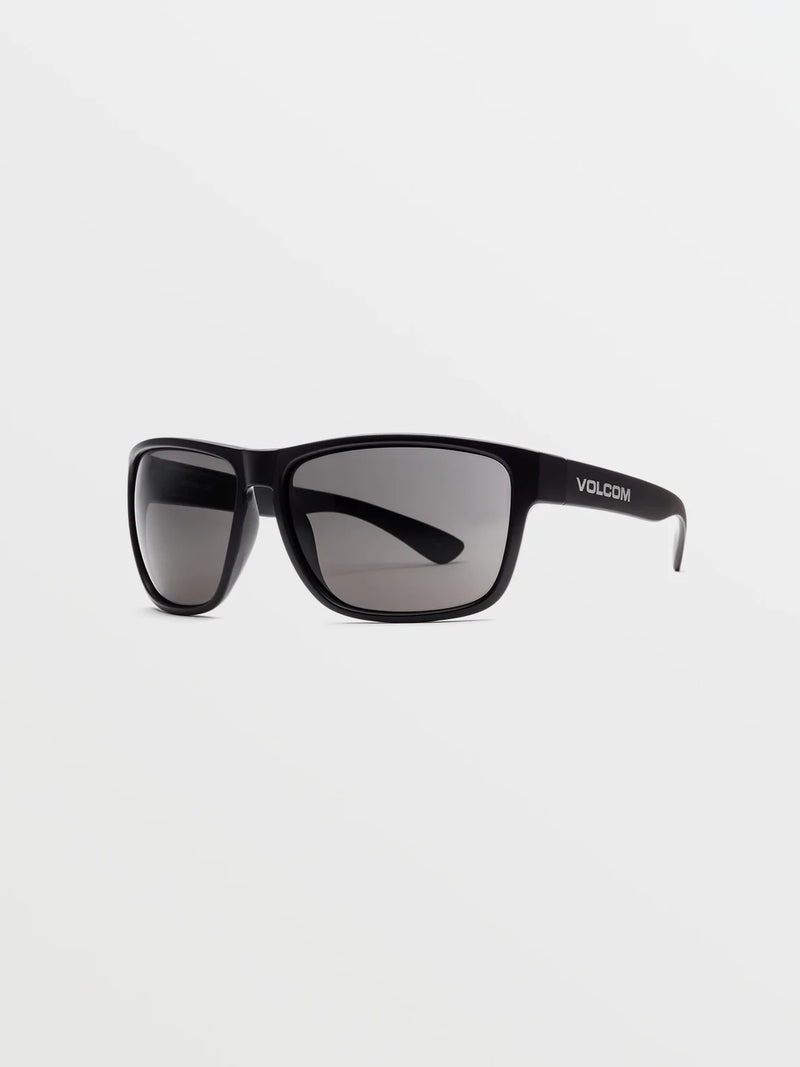 Load image into Gallery viewer, Volcom Baloney Sunglasses Matte Black/Gray - Gear West
