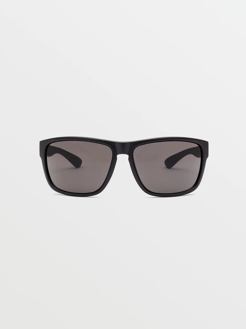 Load image into Gallery viewer, Volcom Baloney Sunglasses Matte Black/Gray - Gear West
