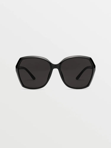 Volcom Psychic Sunglasses Gloss Black/ Gray - Gear West