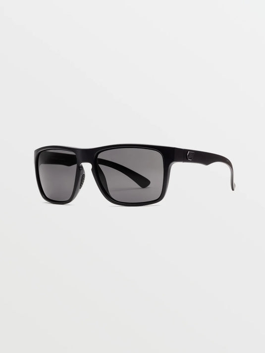 Volcom Trick Sunglasses Matte Black/ Gray Polarized - Gear West